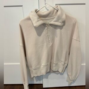 Abercrombie quarter zip sweatshirt